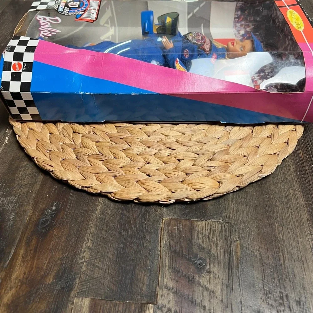 NASCAR 50th Anniversary Barbie Doll 1998 Collector Edition 20442 Mattel NIB